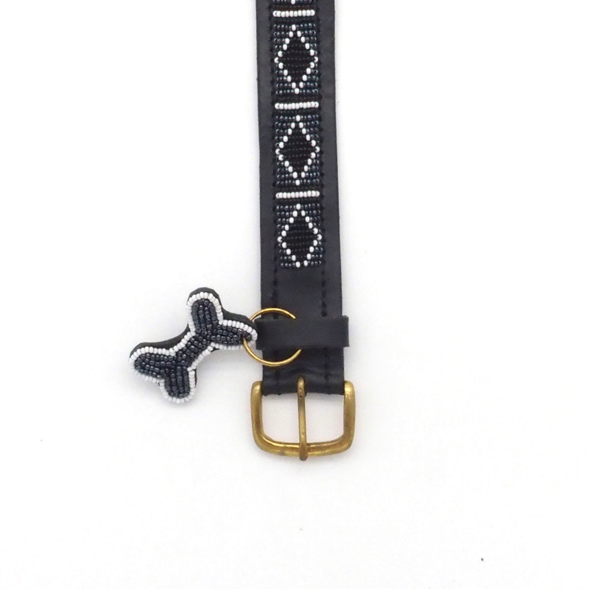 Hunde Halsband Leder Black Rafiki Black Classic